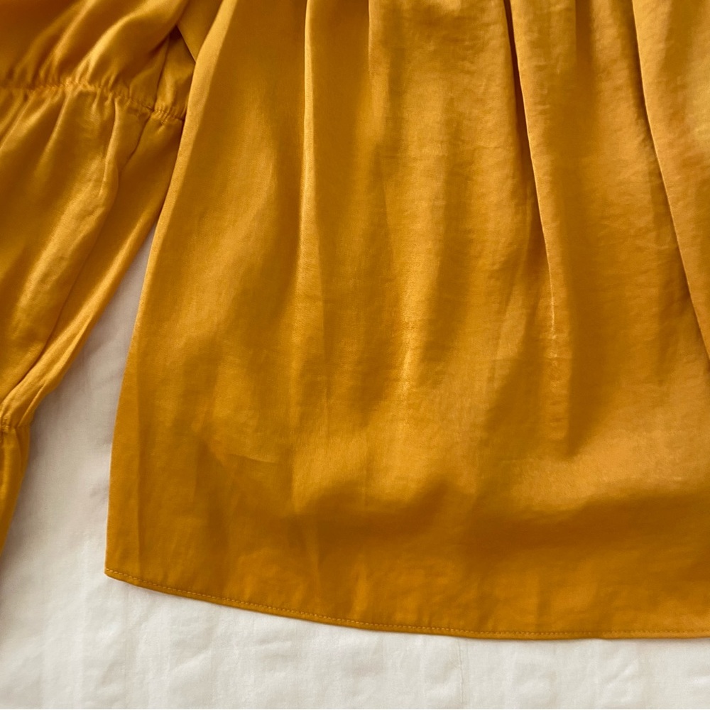 Bcbgeneration Yellow Square Neck Blouse - image 6